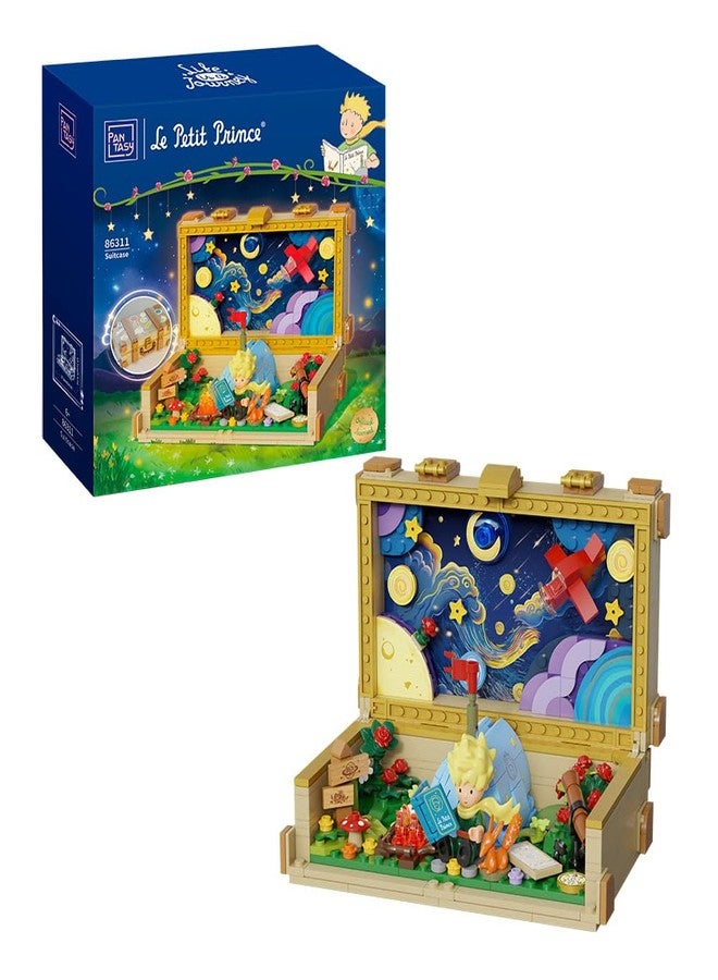 PANTASY The Little Prince Suitcase Building Blocks Set Construct, Create, Play Building Kit for Adults Home and Office - Image 1